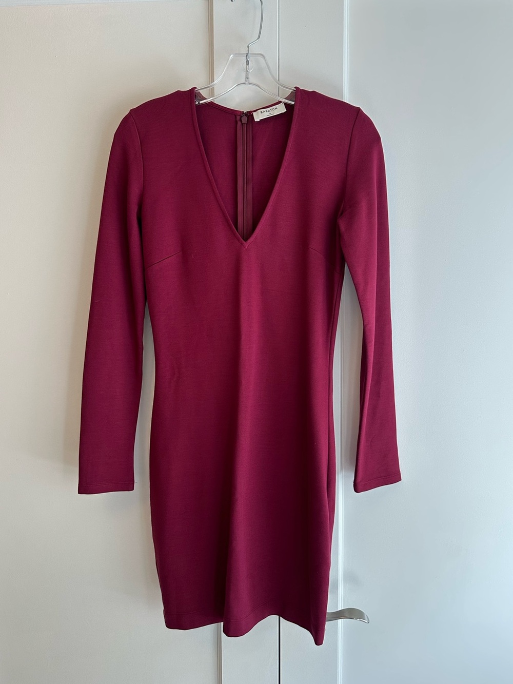 NWOT Aritzia Babaton Cranberry Red Dress